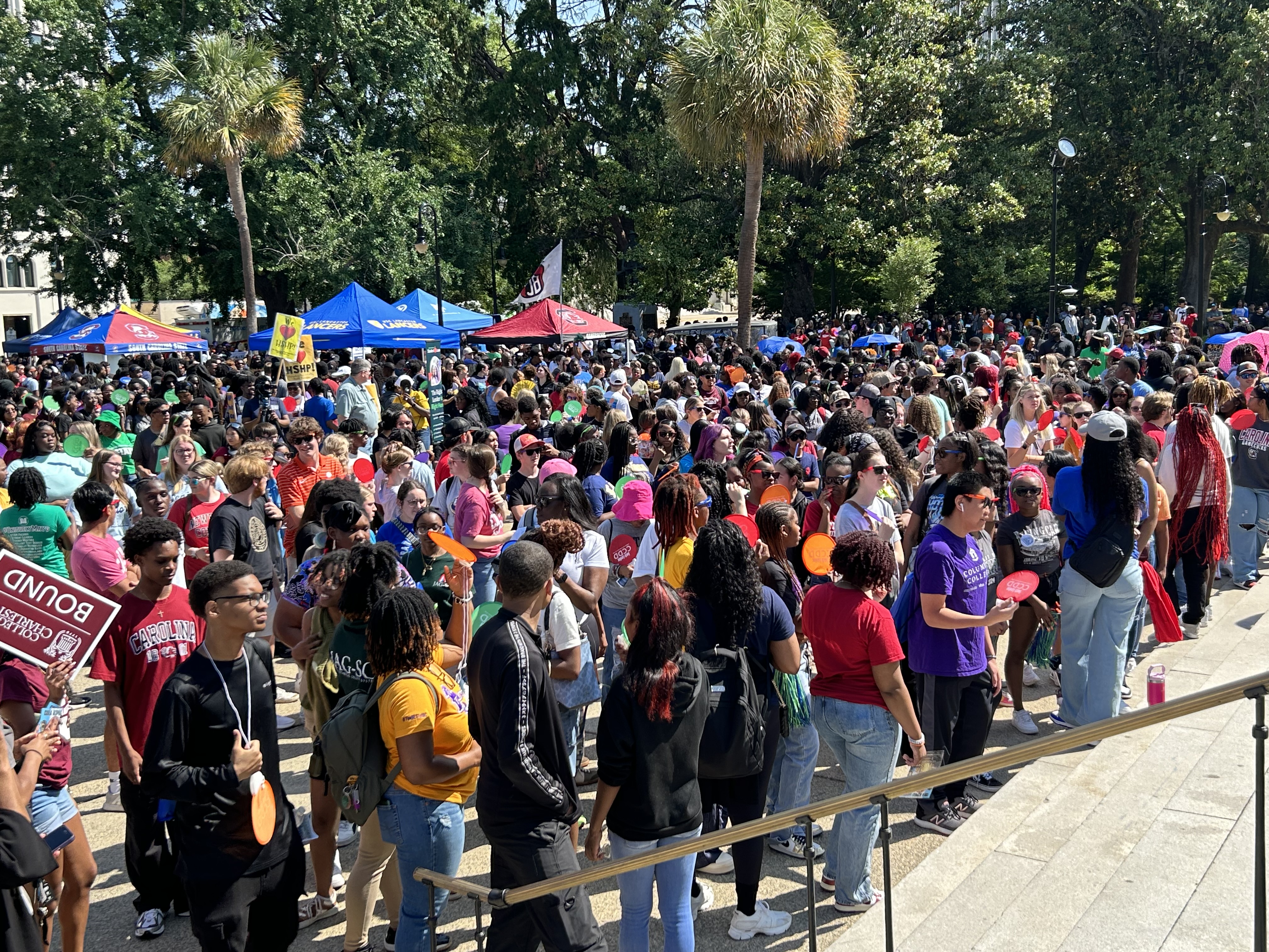 Students at the State House for CCDD 2024